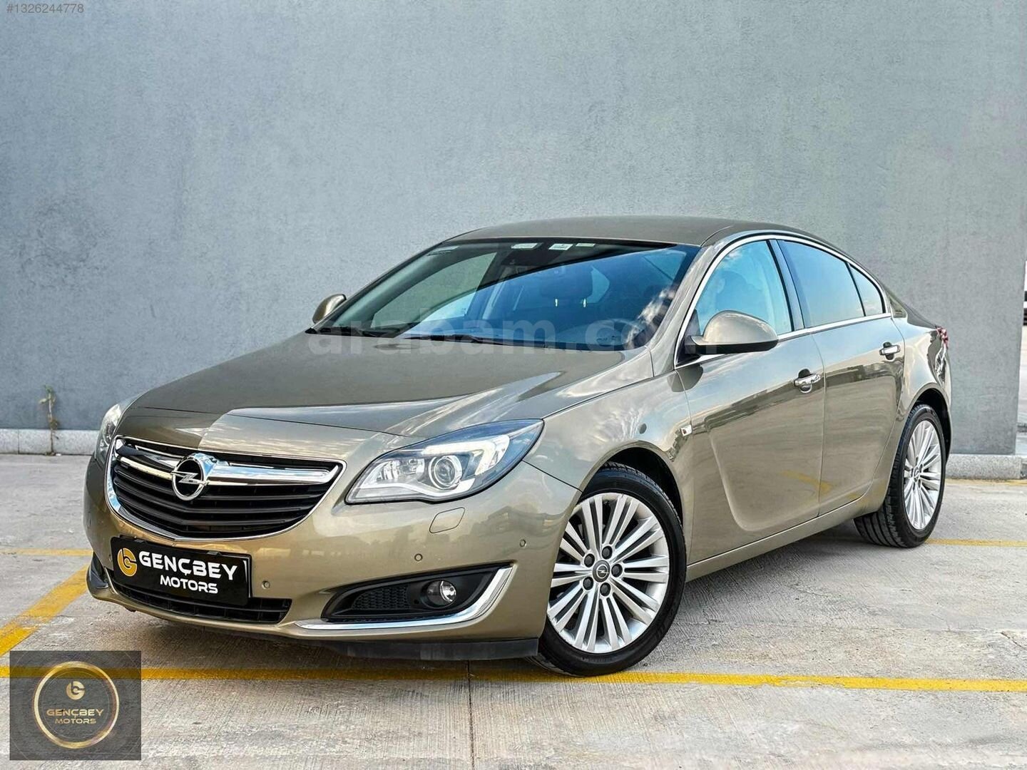 Galeriden Opel Insignia 1.6 CDTI Cosmo 2015 Model Ankara 196.000 km Kahverengi 3