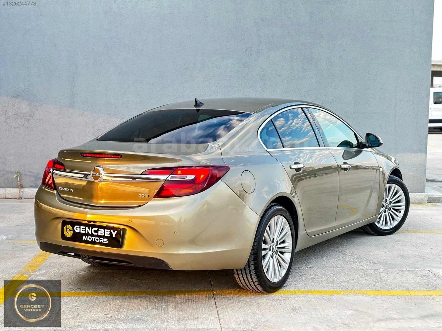 Galeriden Opel Insignia 1.6 CDTI Cosmo 2015 Model Ankara 196.000 km Kahverengi 6