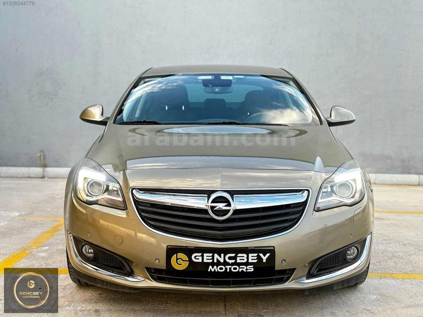 Galeriden Opel Insignia 1.6 CDTI Cosmo 2015 Model Ankara 196.000 km Kahverengi 2