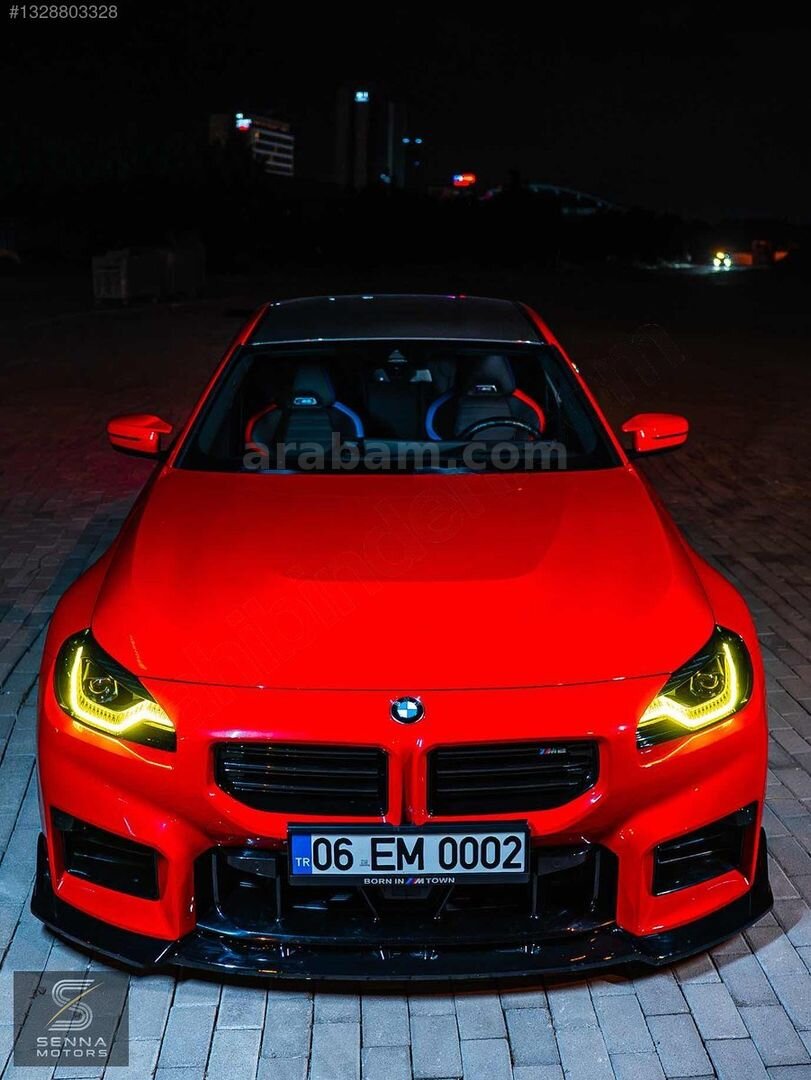 Galeriden BMW M Serisi M2 2023 Model Ankara 10.000 km Kırmızı 2
