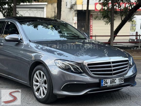 MERCEDES E200 EXCLUSİVE İMZALI SERİ CAM TAVAN ÇİFT HAFIZA