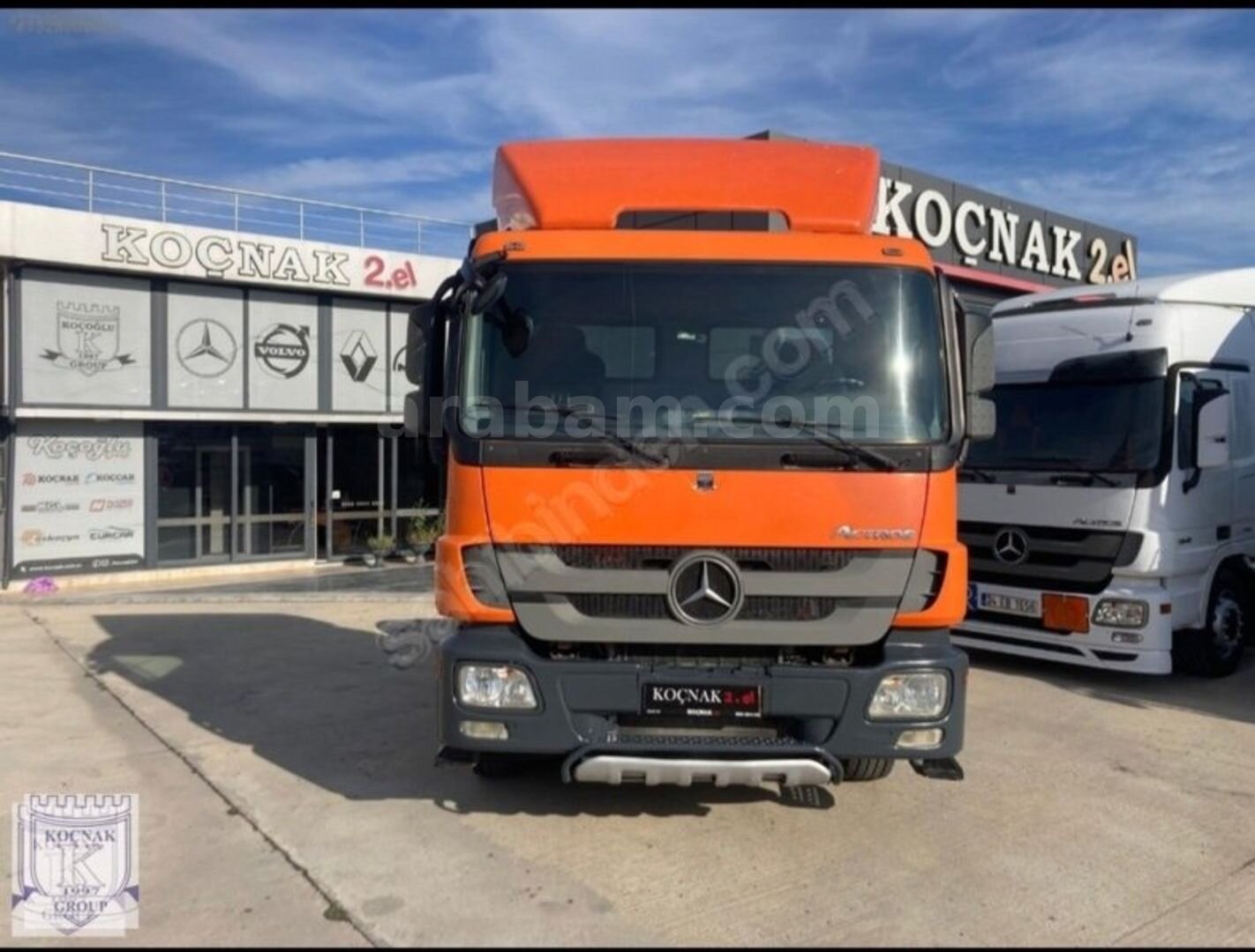 KOÇNAK TIR PAZARIN DAN 2014 ACTROS 1844 ROTERDARLI KLIMALI