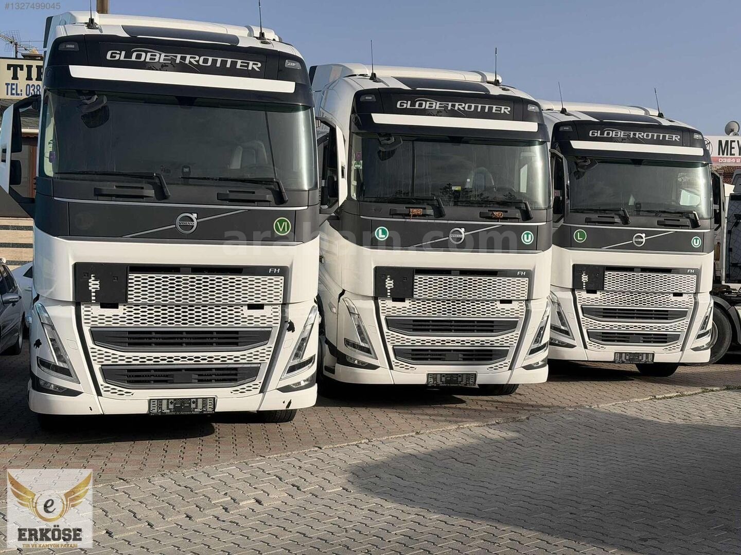ERKÖSE'DEN 2022 VOLVO FH 500 I-SAVE K.KARTI GEÇERLİ