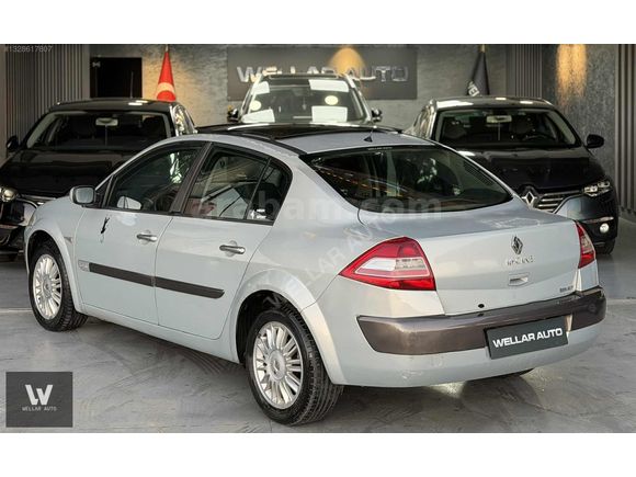 WELLAR'DAN+2004 CAM TAVANLI MEGANE+OTOMATİK+SİMİT LPG