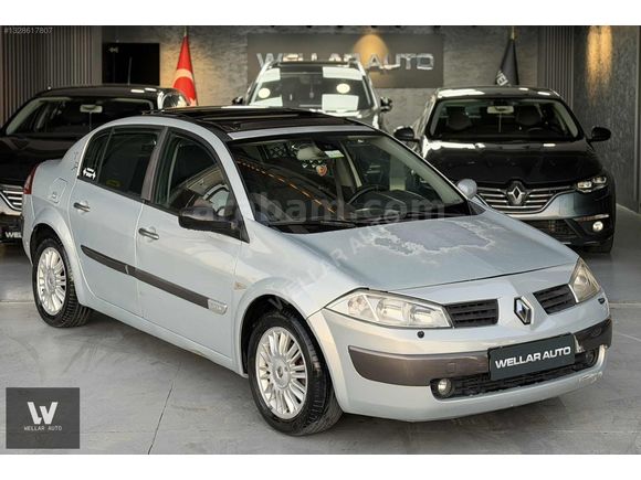 WELLAR'DAN+2004 CAM TAVANLI MEGANE+OTOMATİK+SİMİT LPG