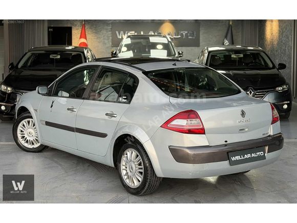 WELLAR'DAN+2004 CAM TAVANLI MEGANE+OTOMATİK+SİMİT LPG