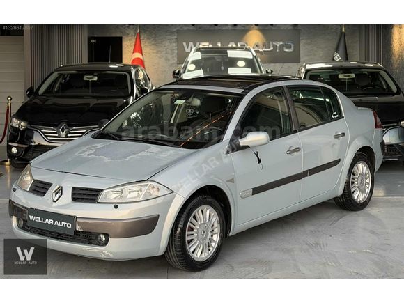 WELLAR'DAN+2004 CAM TAVANLI MEGANE+OTOMATİK+SİMİT LPG