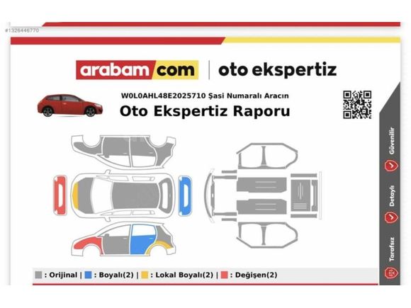 ERGİT'TEN 2013 OPEL ASTRA 1.6 LPG'li 186 binde ESSENTİA
