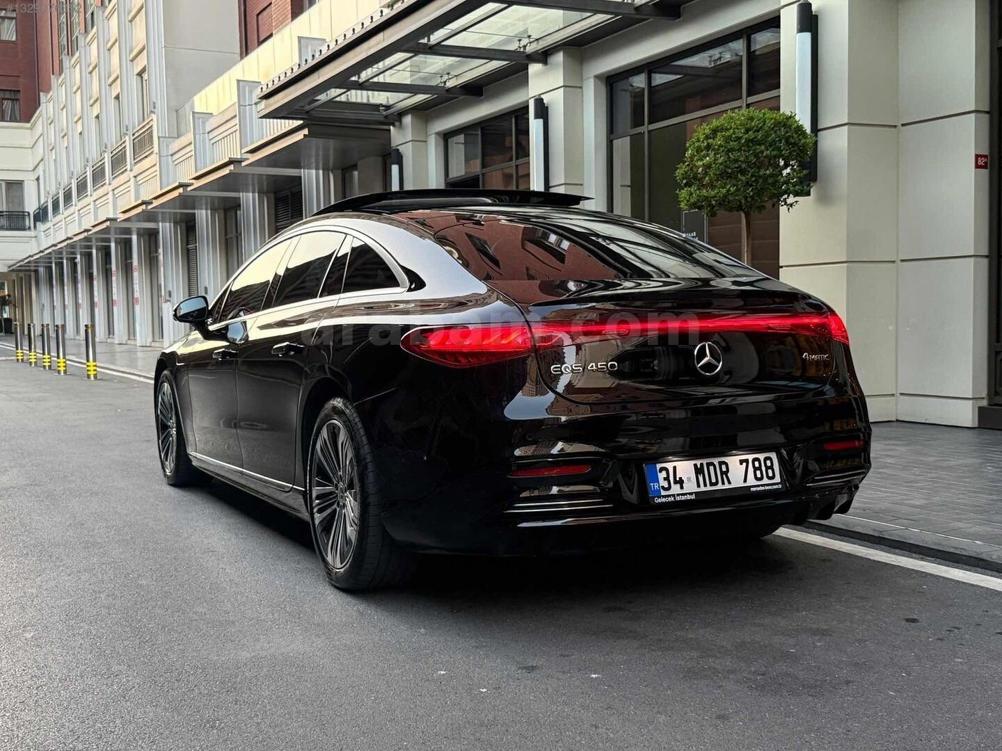 Galeriden Mercedes - Benz EQS 450+ 2024 Model İstanbul 30.000 km Siyah 7