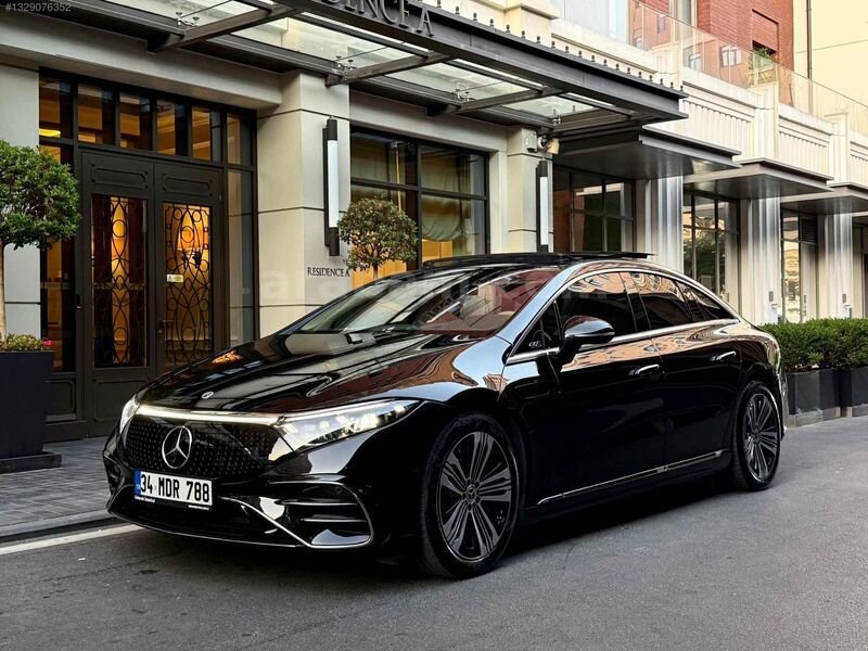 Galeriden Mercedes - Benz EQS 450+ 2024 Model İstanbul 30.000 km Siyah