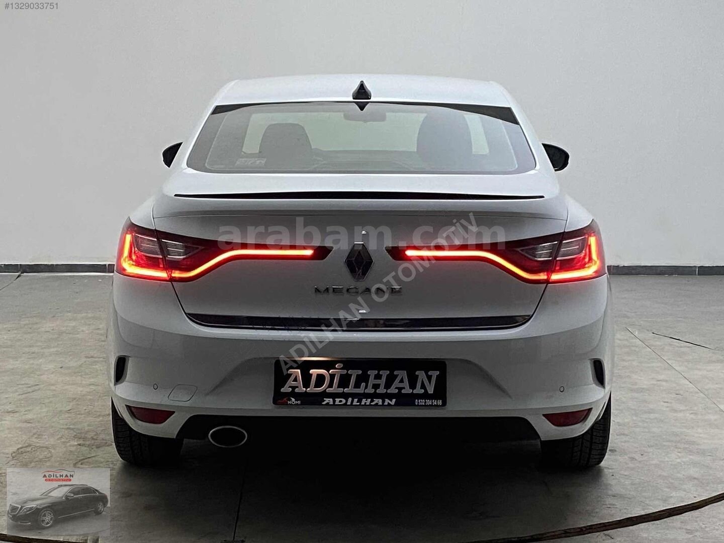 Galeriden Renault Megane 1.5 Blue DCI Touch 2019 Model Ankara 170.000 km Beyaz 7