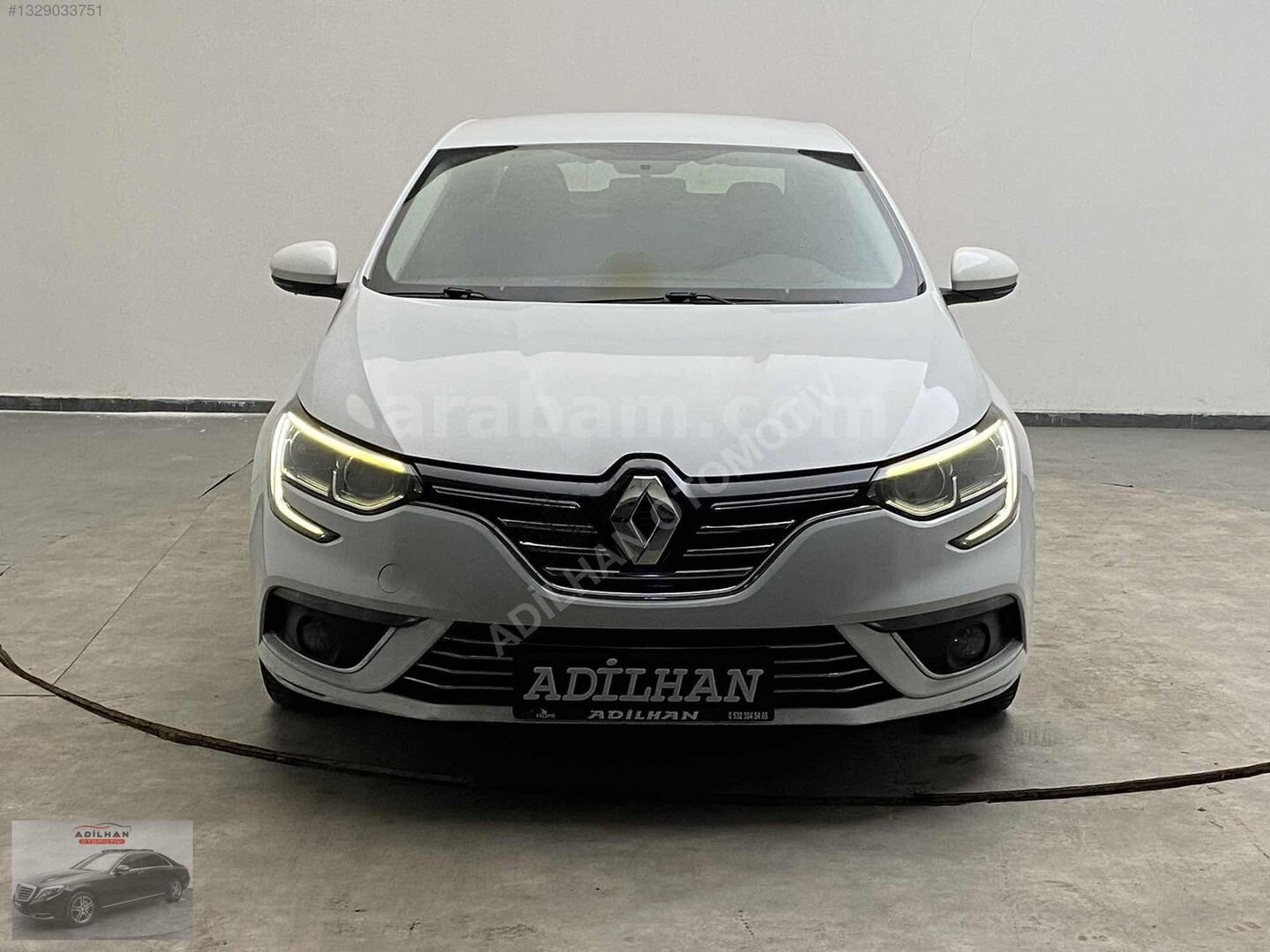 Galeriden Renault Megane 1.5 Blue DCI Touch 2019 Model Ankara 170.000 km Beyaz 2