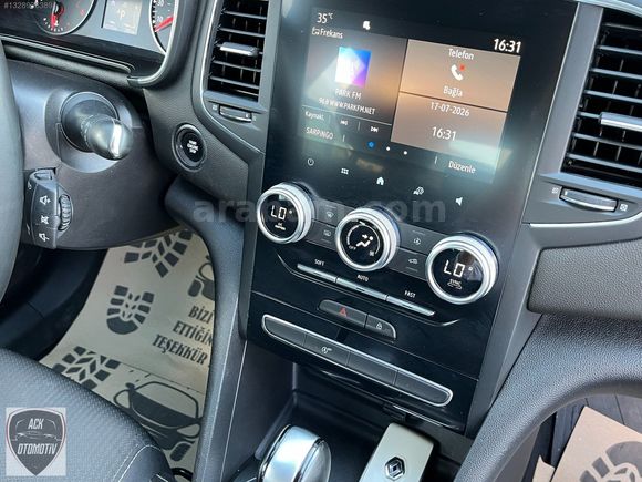 2021 RENAULT MEGANE 1.5 BLUEDCİ TOUCH EDC MAKYAJLI GERİ GÖRÜŞ
