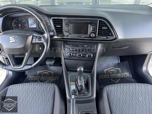 2013 BOYASIZ LEON 1.6 TDİ STYLE CR CAM TAVAN DSG LED FAR STOP
