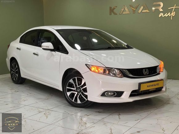 KAYAR AUTO`dan 2016 MODEL HATASIZ BİR PARÇA BOYALI HONDA CİVİC