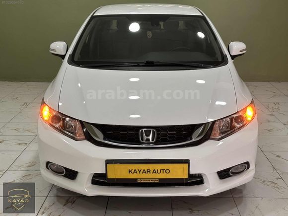 KAYAR AUTO`dan 2016 MODEL HATASIZ BİR PARÇA BOYALI HONDA CİVİC