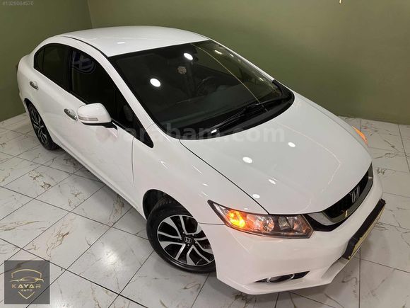 KAYAR AUTO`dan 2016 MODEL HATASIZ BİR PARÇA BOYALI HONDA CİVİC