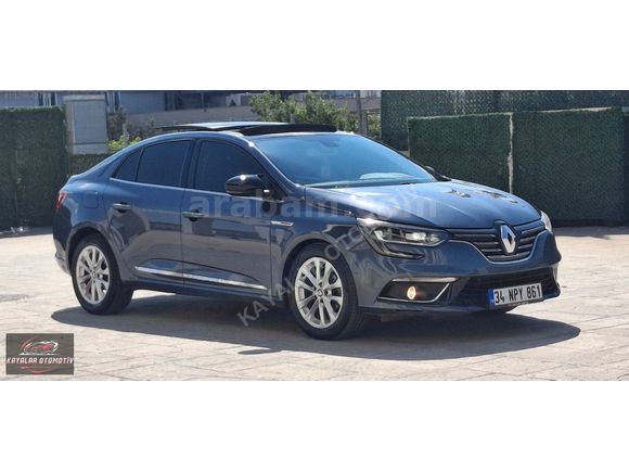 2017 MEGANE ICON CAM TAVAN HASAR KAYITSIZ BOYASIZ MASRAFSIZ