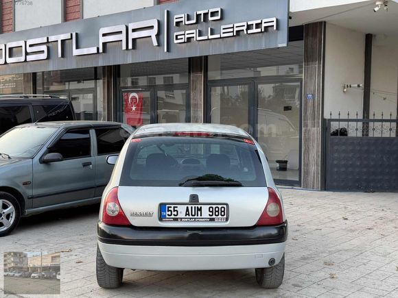 2001 RENAULT CLİO 1.4 LPGLİ HAVA YASTIKLI RTA