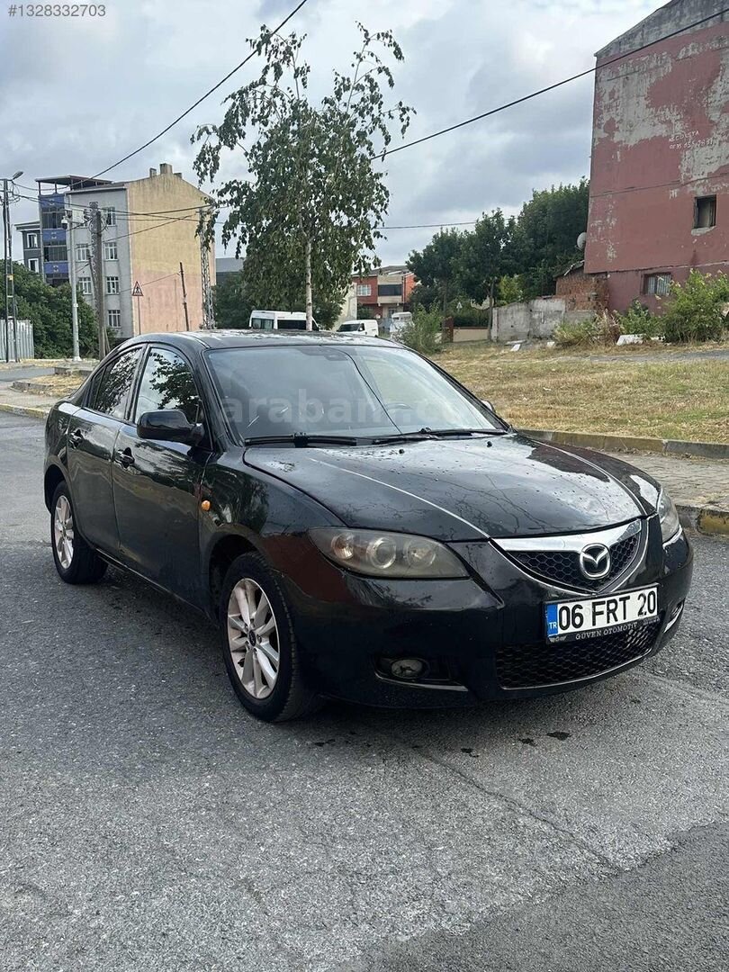 Galeriden Mazda 3 1.6 Base 2006 Model İstanbul 305.000 km Siyah 3
