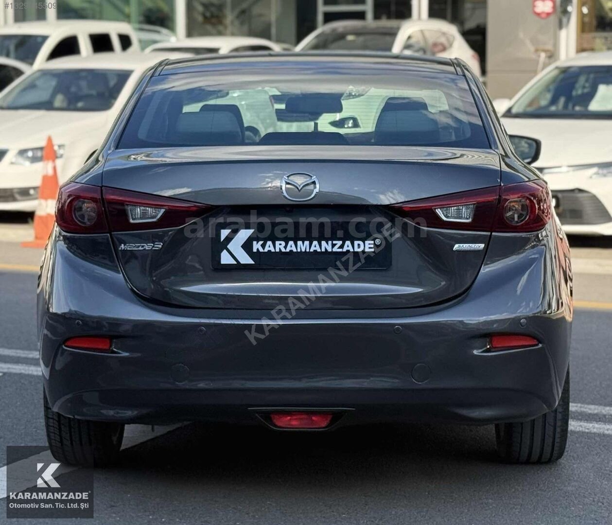 Galeriden Mazda 3 1.5 SkyActive-G Power Sense 2018 Model Ankara 65.000 km Füme 6