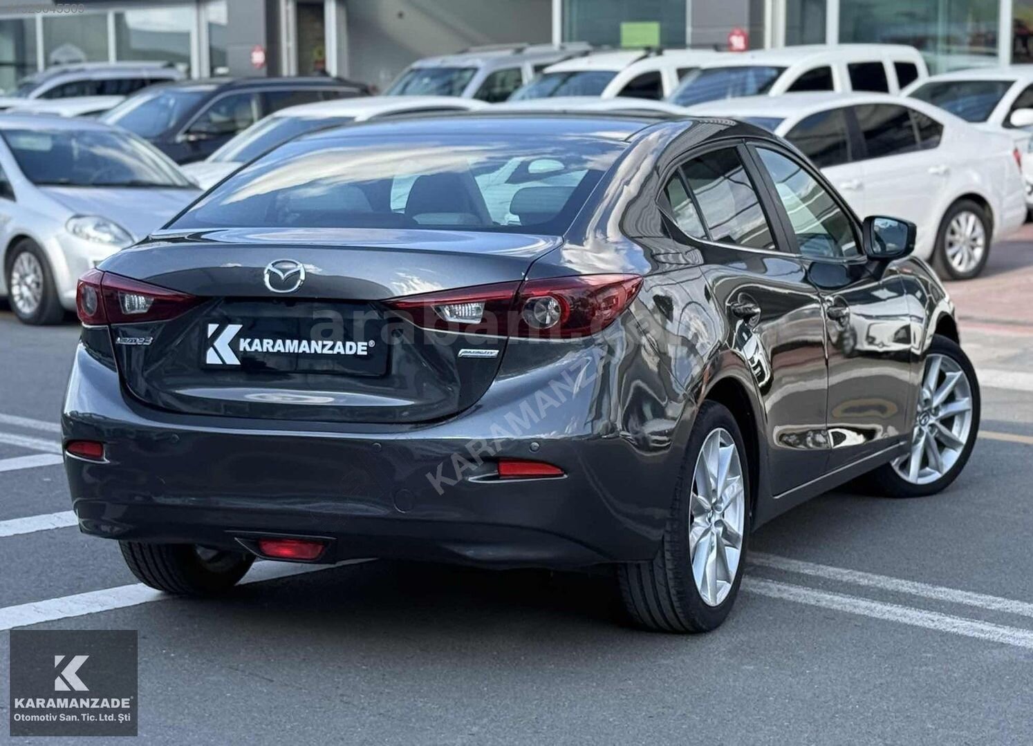 Galeriden Mazda 3 1.5 SkyActive-G Power Sense 2018 Model Ankara 65.000 km Füme 5