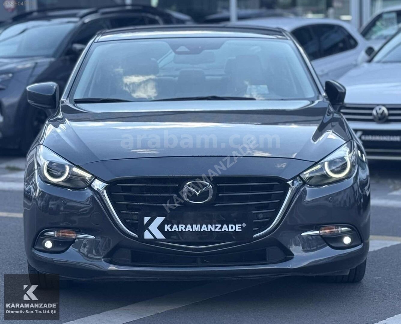Galeriden Mazda 3 1.5 SkyActive-G Power Sense 2018 Model Ankara 65.000 km Füme 3