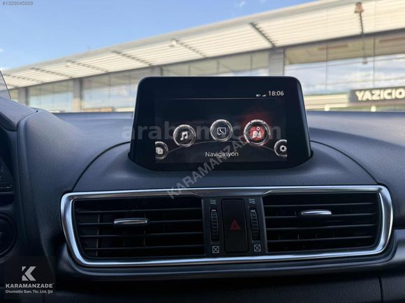 2018-MAZDA 3-65bin KM-POWER SENSE-BEYAZ DERİ DŞM-FULL+FULL