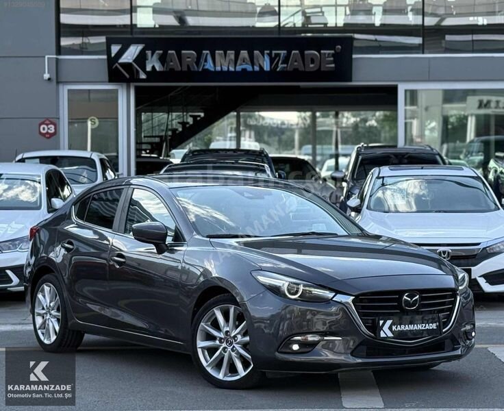 Galeriden Mazda 3 1.5 SkyActive-G Power Sense 2018 Model Ankara 65.000 km Füme