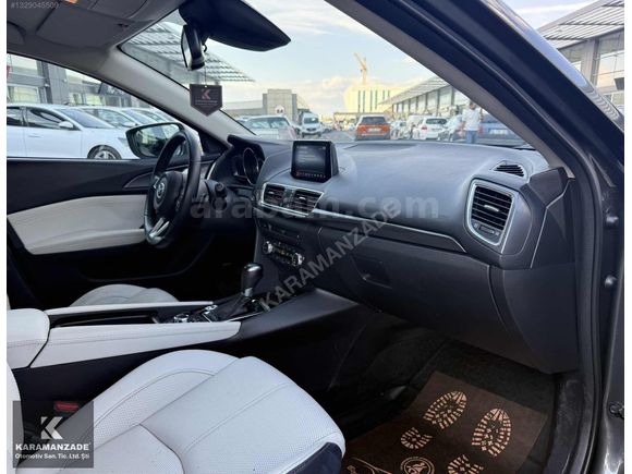 2018-MAZDA 3-65bin KM-POWER SENSE-BEYAZ DERİ DŞM-FULL+FULL