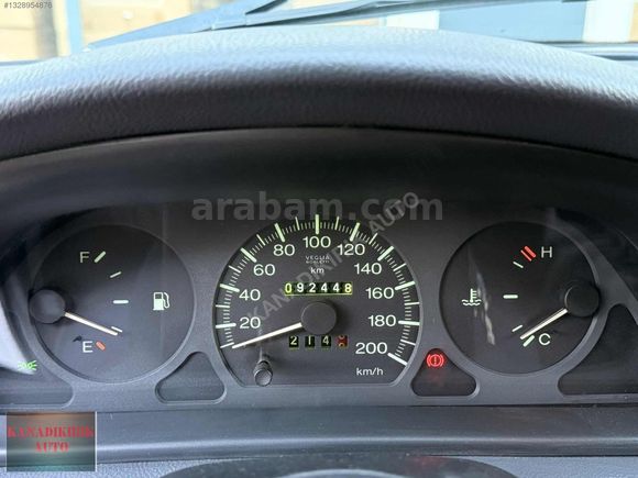 2001 BOYASIZ 92 BİNDE GÜNEŞ YANIKSIZ TR'DE TEKK