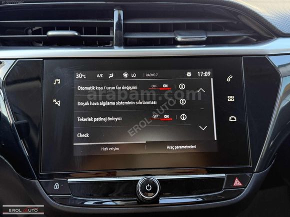 EROL AUTO İLK ELDEN ÇİFT RENK 20 BİN KM CORSA KREDİ VADE İMKANI