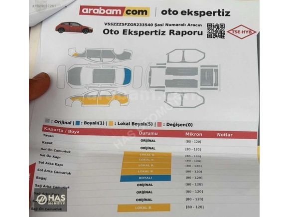 HAS OTOMOTİV'DEN-2016 MODEL-SEAT LEON-1.6 TDI DİZEL-STYLE DSG