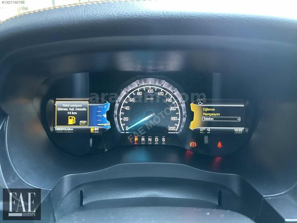 BOYASIZ 66.500 KM 2022 FORD RANGER 2.0 ECOBLUE 4X4 WİLDTRAK OTM