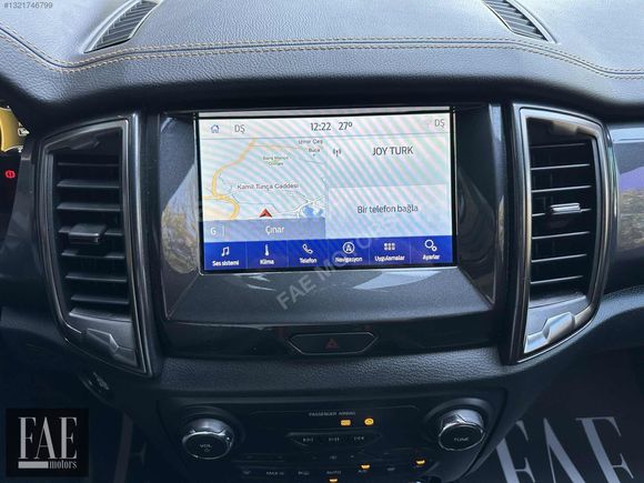 BOYASIZ 66.500 KM 2022 FORD RANGER 2.0 ECOBLUE 4X4 WİLDTRAK OTM
