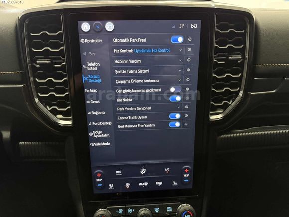 ALN AUTO 2024 CIKIŞLI RANGER WİLDTRAK FULL EXTRALI HATASIZ
