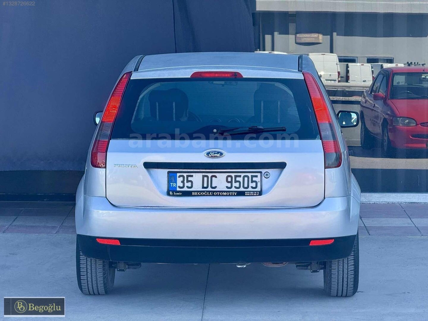 Galeriden Ford Fiesta 1.4 Comfort 2005 Model İzmir 244.000 km Gri 5