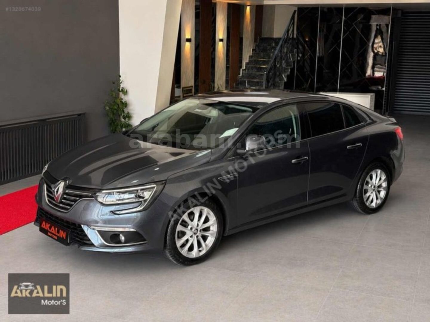 Galeriden Renault Megane 1.5 Blue DCI Icon 2020 Model Aksaray 138.000 km Füme 7