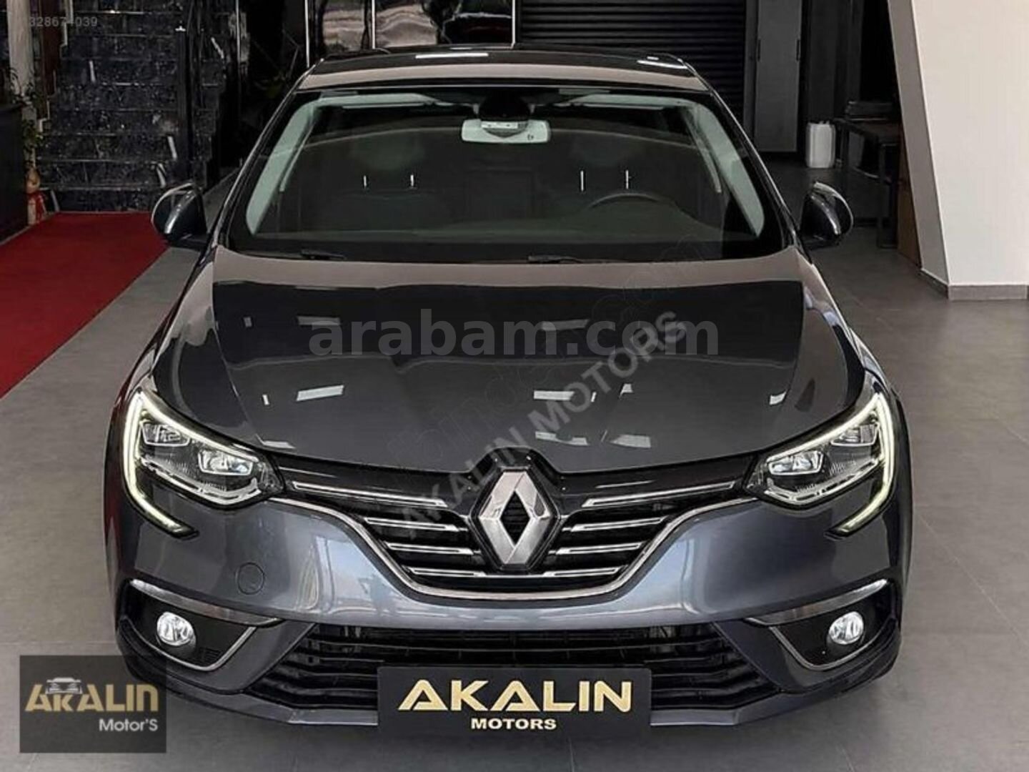 Galeriden Renault Megane 1.5 Blue DCI Icon 2020 Model Aksaray 138.000 km Füme 1