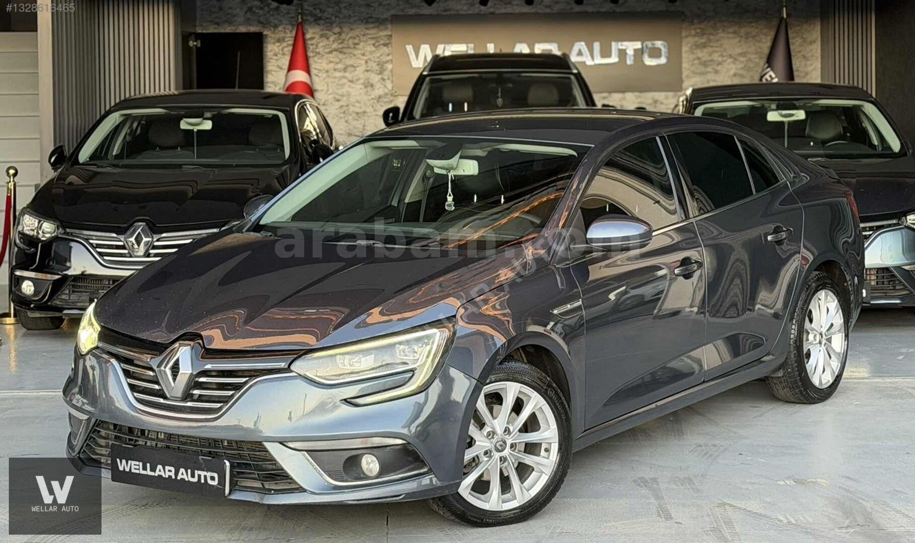 Galeriden Renault Megane 1.5 Blue DCI Icon 2019 Model İstanbul 184.000 km Füme 4