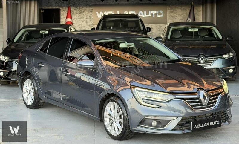 Galeriden Renault Megane 1.5 Blue DCI Icon 2019 Model İstanbul 184.000 km Füme