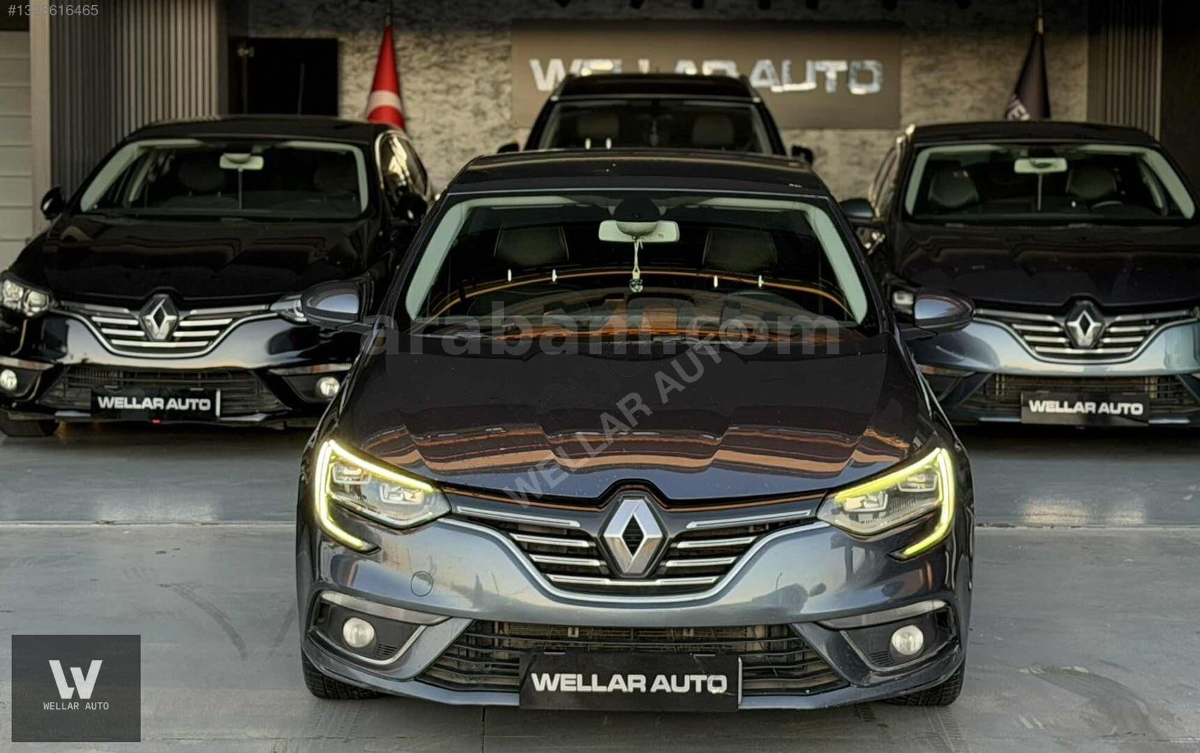 Galeriden Renault Megane 1.5 Blue DCI Icon 2019 Model İstanbul 184.000 km Füme 5