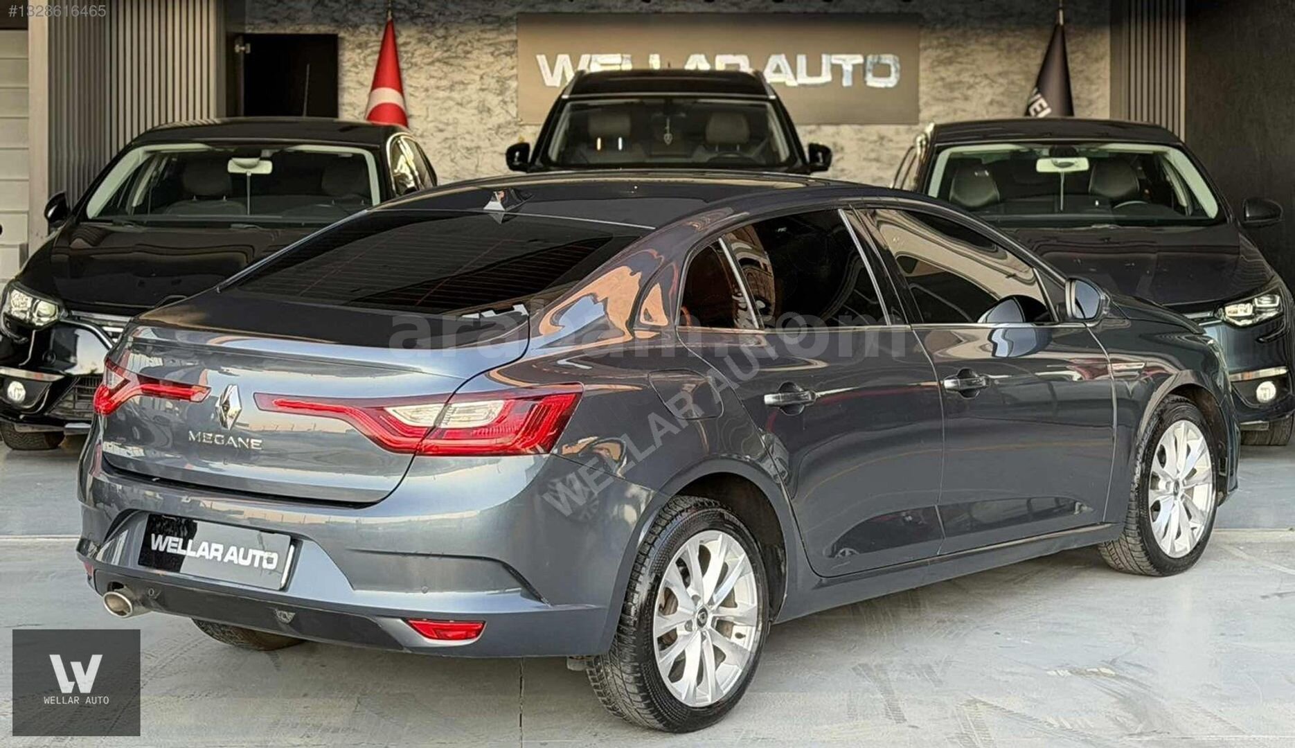 Galeriden Renault Megane 1.5 Blue DCI Icon 2019 Model İstanbul 184.000 km Füme 6