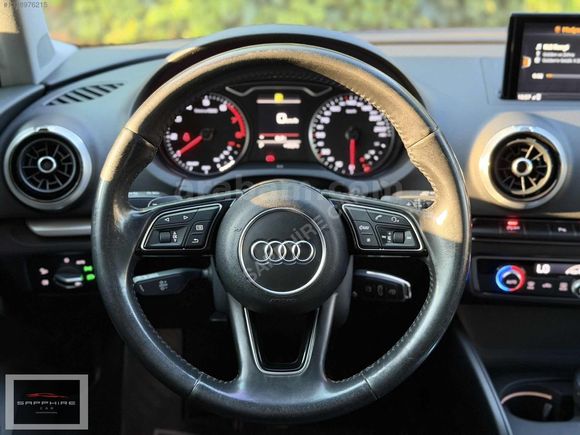 2016-AUDİ A3 SEDAN DYNAMIC+HATASIZ+BOYASIZ+LED+ÇOKTEMİZ