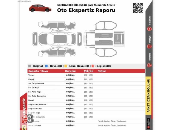 BARÇINDAN HATASIZ 2024 Toyota Corolla 1.5 Vision GERİ GÖRÜŞ EKRN