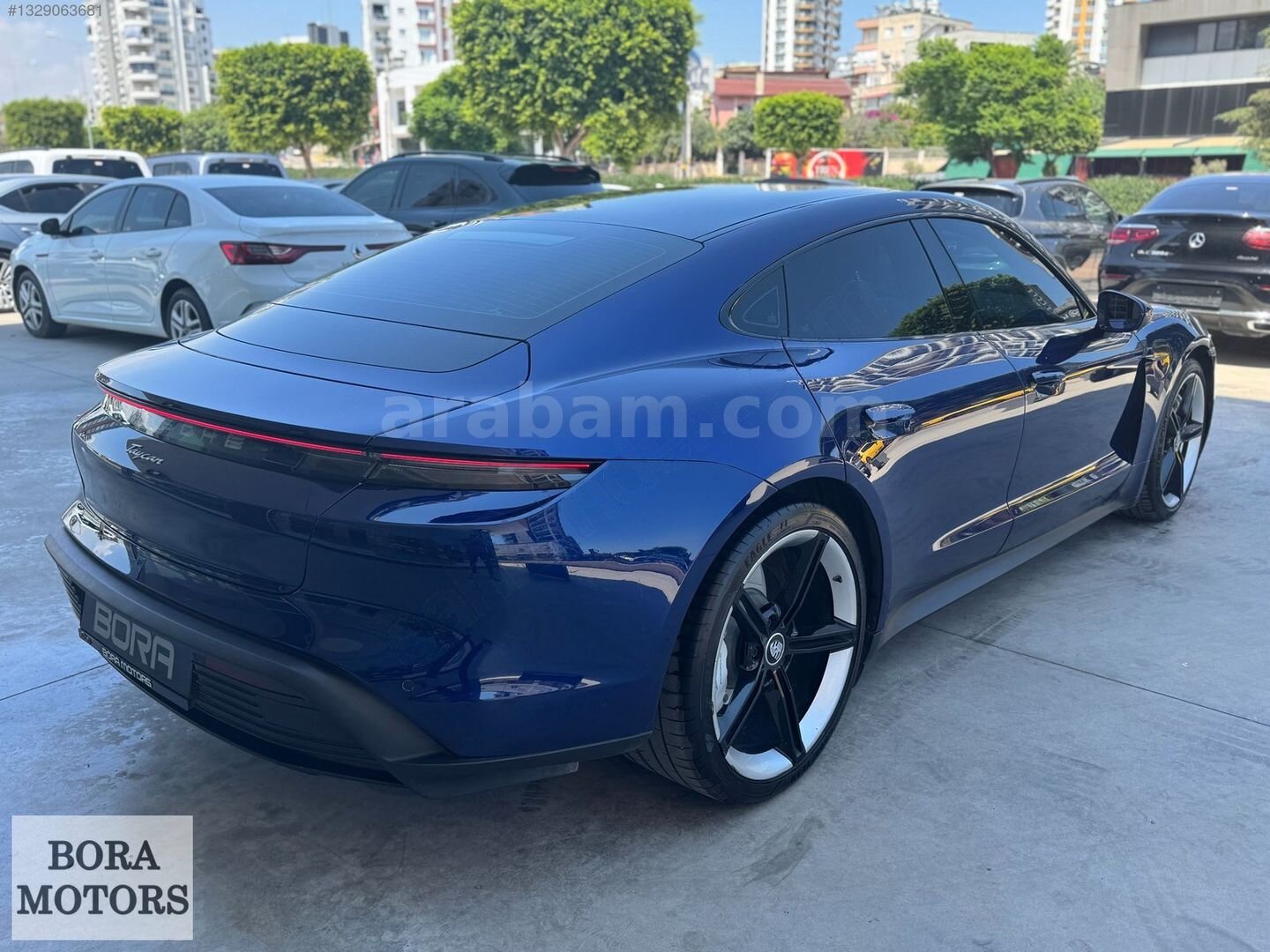 Galeriden Porsche Taycan Elektrik 2021 Model Mersin 54.000 km Mavi 4