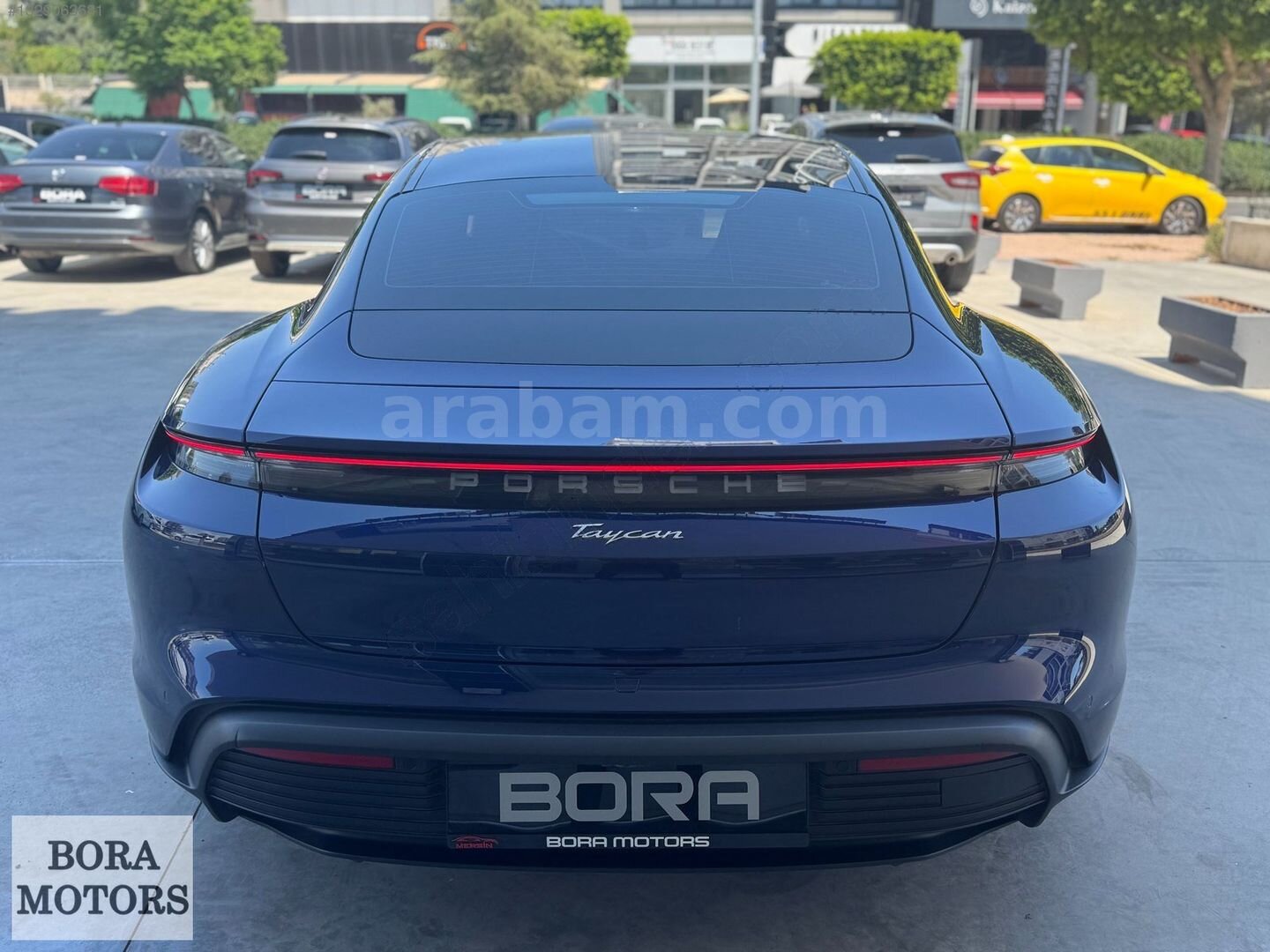 Galeriden Porsche Taycan Elektrik 2021 Model Mersin 54.000 km Mavi 5
