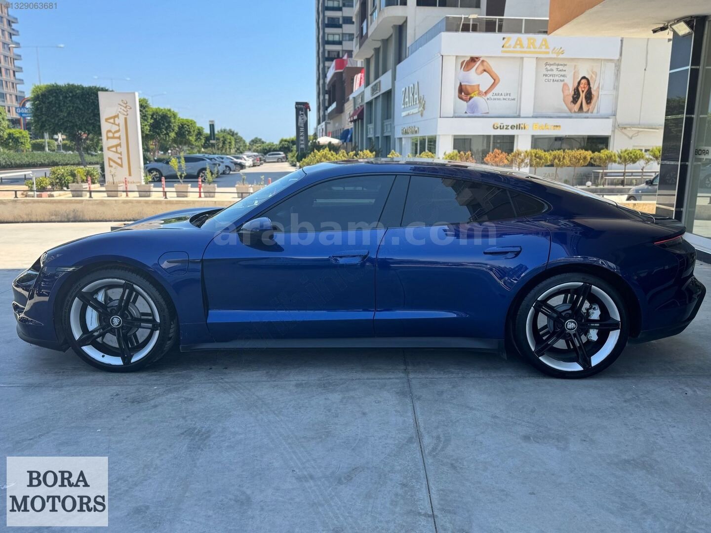 Galeriden Porsche Taycan Elektrik 2021 Model Mersin 54.000 km Mavi 7