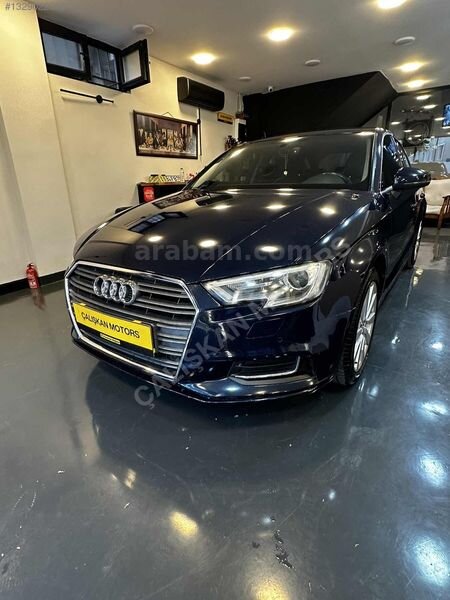 Galeriden Audi A3 Sedan 1.6 TDI Design Line 2017 Model İstanbul 187.766 km Lacivert