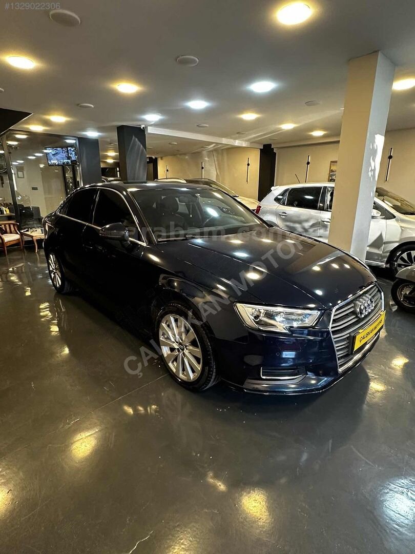 Galeriden Audi A3 Sedan 1.6 TDI Design Line 2017 Model İstanbul 187.766 km Lacivert 5